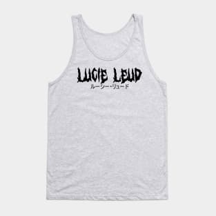 Lucie Leud / ルーシー・リュード (Black version) Tank Top